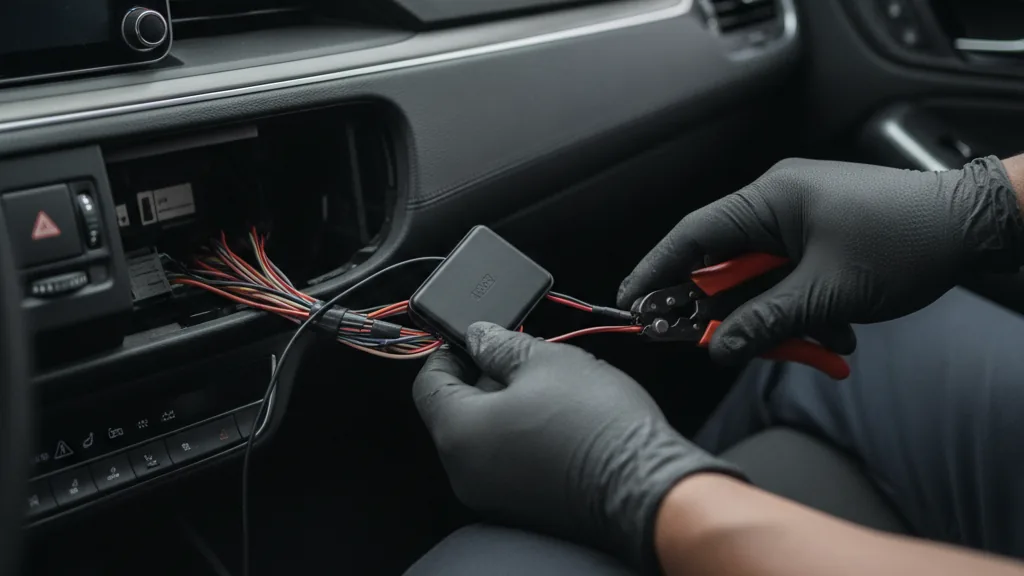 How a car tracker is installed in Nigeria, and where it actually hides
