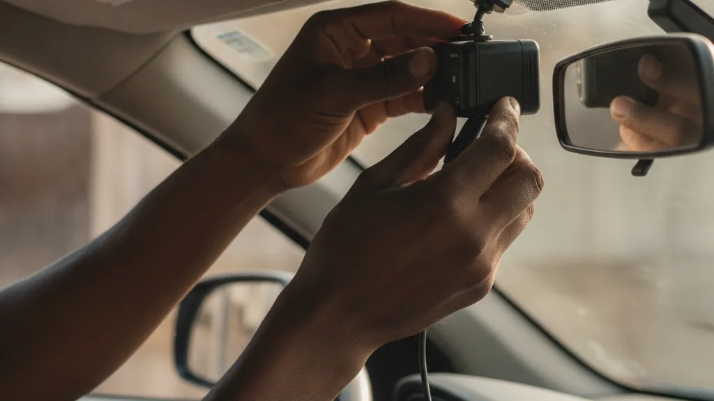 Dashcam installation