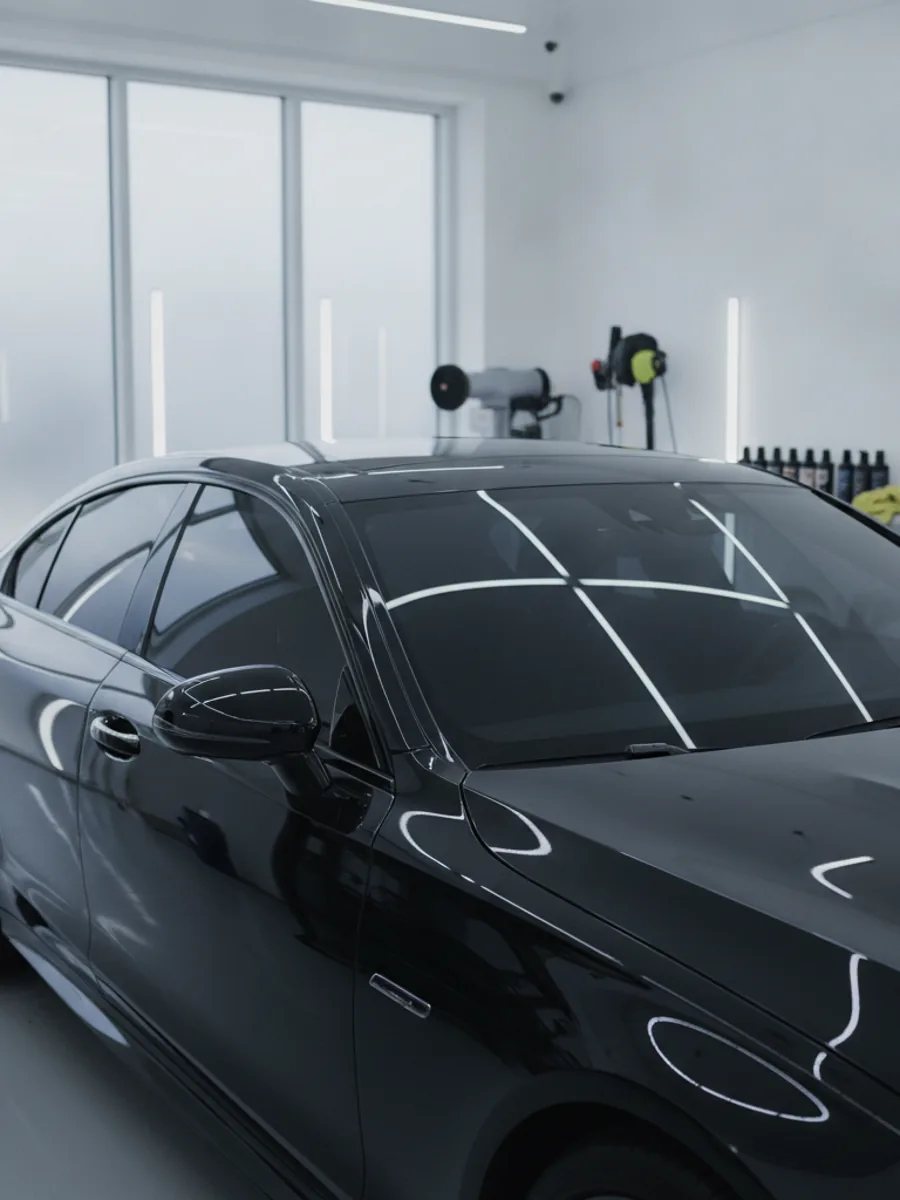 Metalized window tint by Car Tracker Nigeria in Nigeria