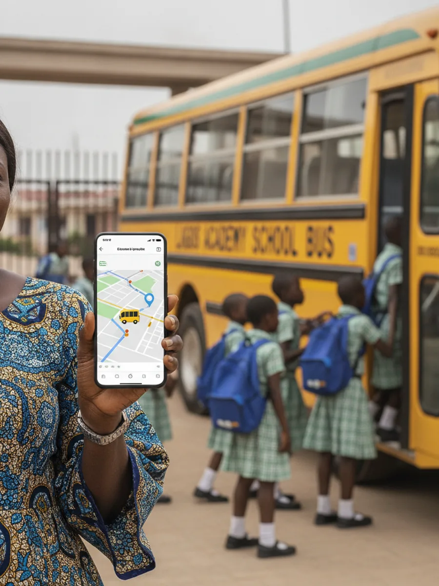 School Bus Tracker by Car Tracker Nigeria in Nigeria