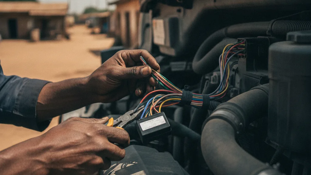 Speed limiter installation