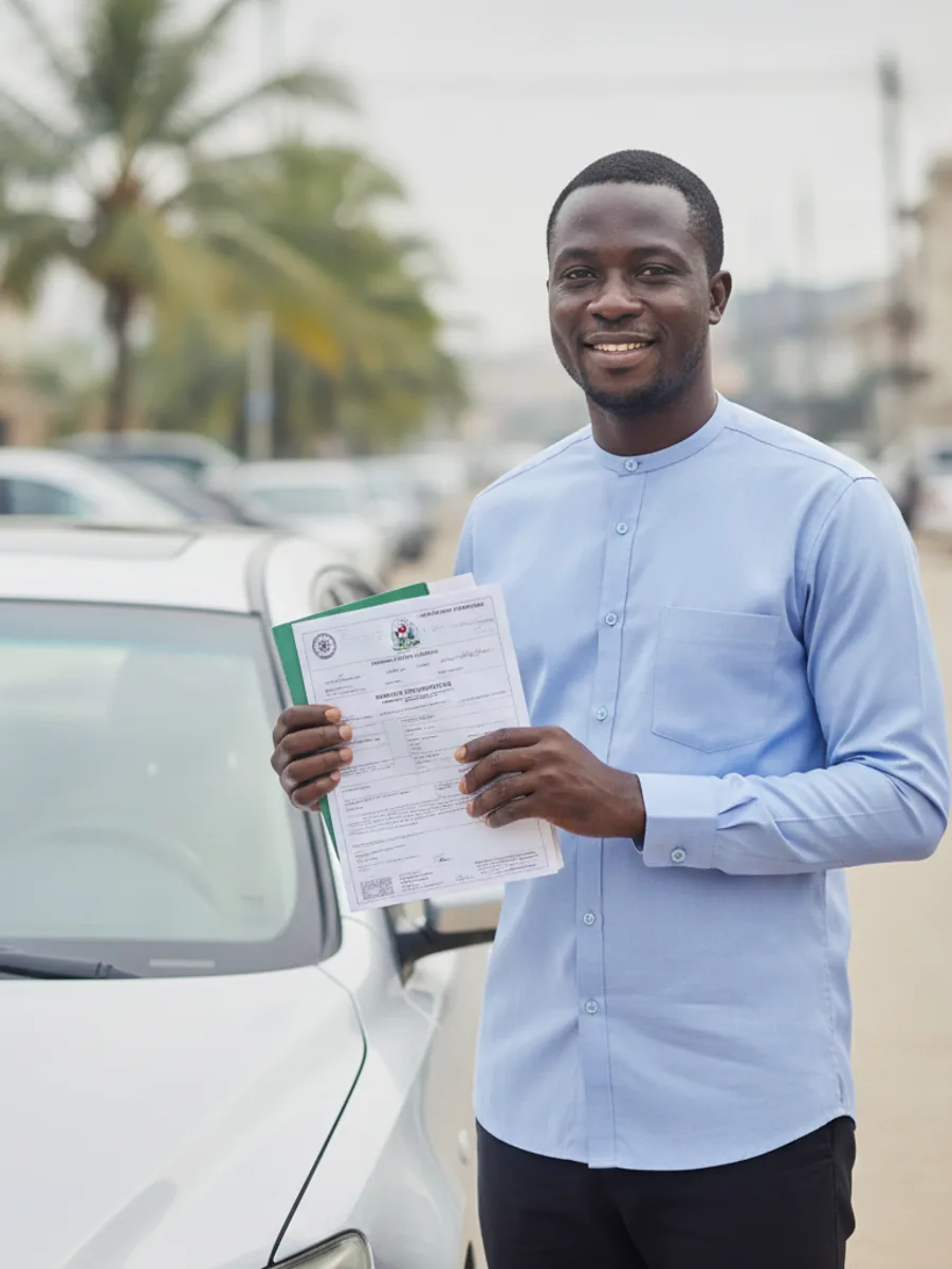 Vehicle Registration Papers by Car Tracker Nigeria in Nigeria